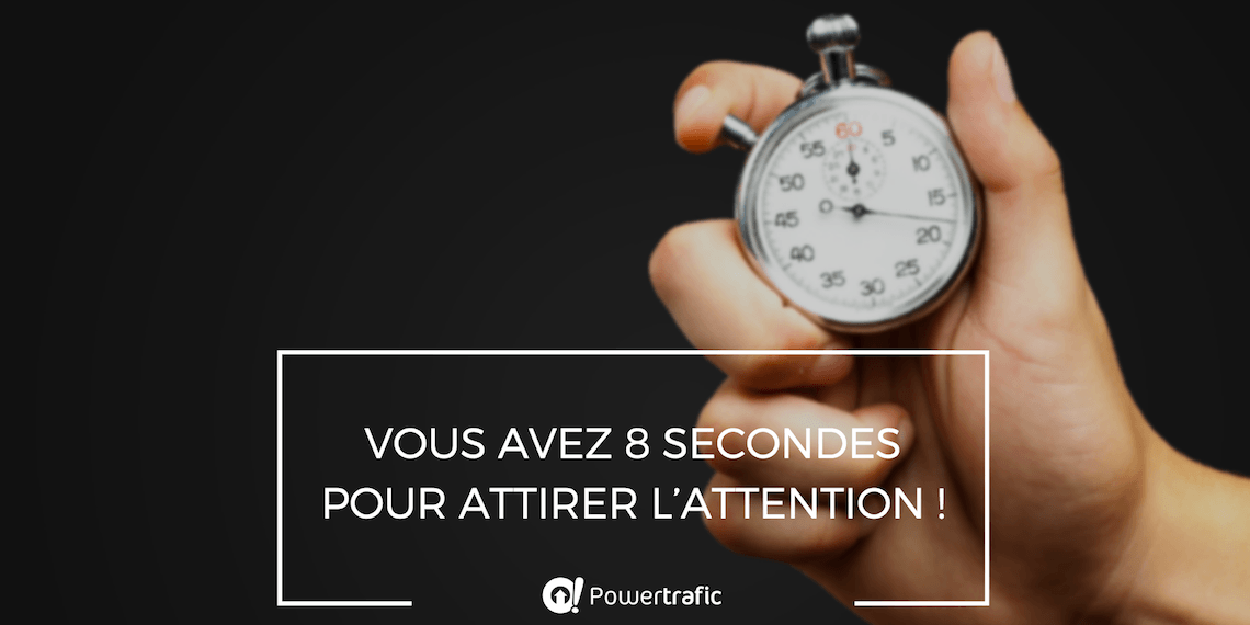 Campagne Publicitaire Et Publication 8 Secondes Pour Attirer L Attention